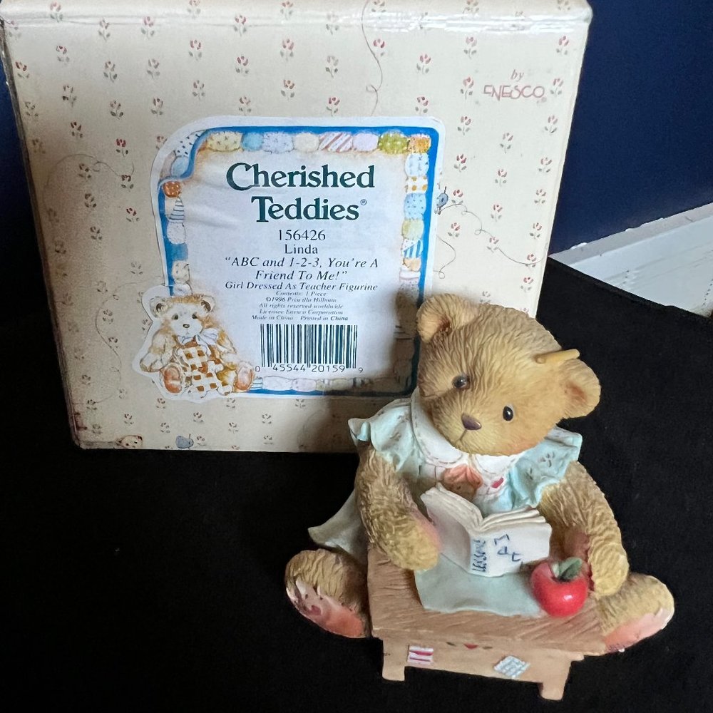 Cherished Teddies Collectors Figurine